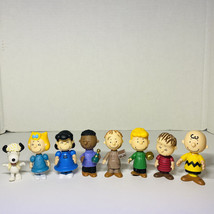 Peanuts Gang USF Figures Including Rare Snoopy Wearing Sheep Jacket &amp; Hat - £77.90 GBP