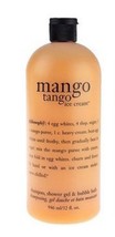 Philosophy 3 in 1 Shower Gel Body Wash MANGO TANGO ICE CREAM 32 oz NEW - £54.20 GBP