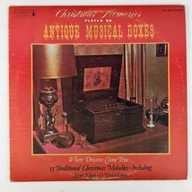 Christmas Memories Played On Antique Musical Boxes Vinyl LP Record Album CCR1934 - £7.22 GBP