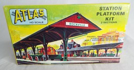 HO Scale Atlas Station Platform  2 Sections Model Kit # 707  New in Package - £21.01 GBP