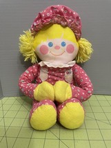 Vintage 1984 Fisher Price Crib Friends Pink Girl Doll  Rattle Squeak 135... - £14.93 GBP