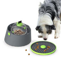 Multi-functional Card Dog Cage Licking Plate Suction Cup Dog Feeder, Specificati - £13.43 GBP