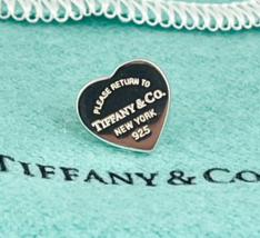 1 SINGLE Return to Tiffany &amp; Co Mini Heart Stud Earring Replacement Lost - £135.09 GBP