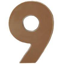 Philadelphia Candies Solid Milk Chocolate Number 9 (Nine), 1.75 Ounce Gift - $9.85