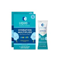 Liquid I.V. Hydration Multiplier Kids - Blue Cotton Candy - Hydration Powder Pac - £28.70 GBP