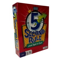 Five 5 Second Rule Just Spit It Out Game Family Fun Party Trivia Questions New - £11.69 GBP