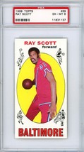1969 Topps Ray Scott Rookie #69 PSA 6 P1352 - £31.29 GBP