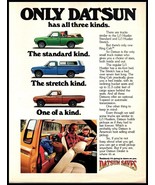 1977 Magazine Car Print Ad - Datsun Pick Up Trucks &quot;Li&#39;l Hustler&quot; A6 - $157.88 MXN