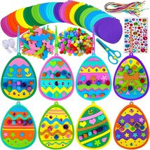 24-Piece Easter Egg Craft Kits - Fun DIY Decorations for Kids' Activities - $46.48