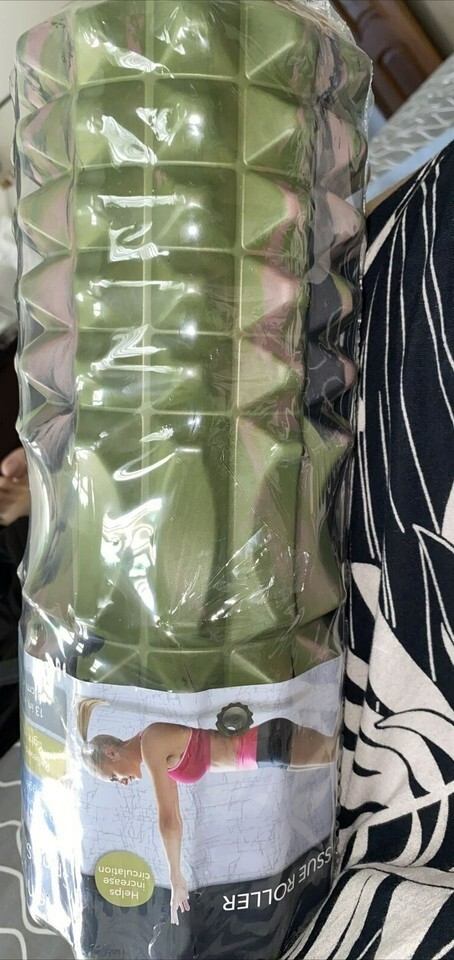 STRONG Roller Medium Density Deep Tissue Massager Spine  - Support 3D Te... - $21.57