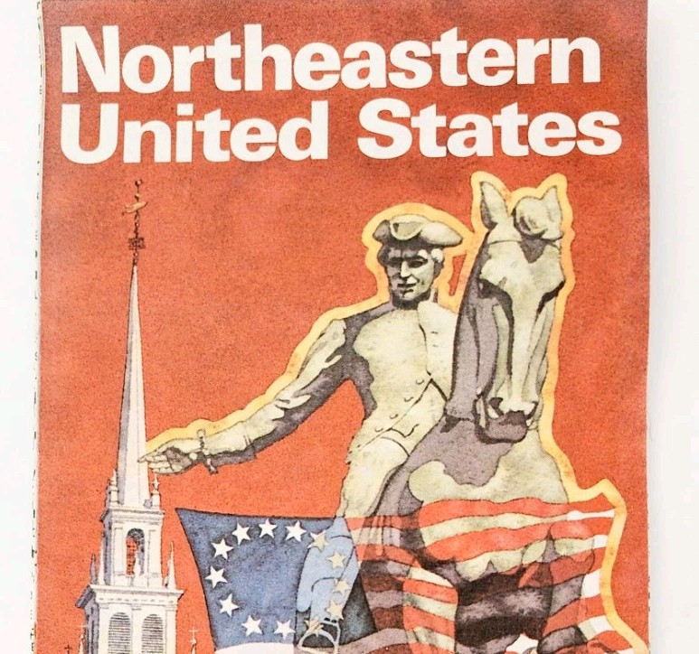 1976 Citgo Road Map Bicentennial Eastern US American Revolution Vintage ... - $29.99