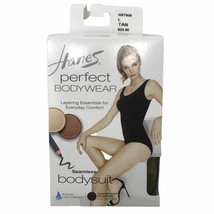 Hanes Women&#39;s Perfect Bodywear Seamless Bodysuit Size Large - £23.20 GBP
