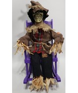 Spooky Village Animated Haunted Sound Activated Led Eye Rocker - $1,239.21 MXN