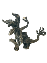 Pewter dragon figurine magic wizard spoontiques rawcliffe SIGNED Partha ... - $94.05