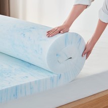 Linsy Living 3 Inch Twin Mattress Topper, Certipur-Us Certified,, Bed To... - £68.99 GBP