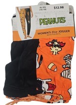 Peanuts Cartoon Ladies Halloween Sleep Jogger With Pockets Size XL (16-1... - £11.81 GBP