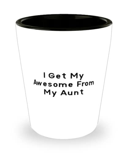 Brilliant Aunt, I Get My Awesome From My Aunt, Inspirational Mother&#39;s Da... - $9.75