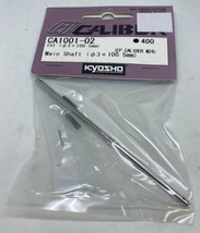 KYOSHO EP Caliber M24 CA1001-02 Main Shaft ø 3 x 100 5mm R/C Helicopter ... - £1.56 GBP