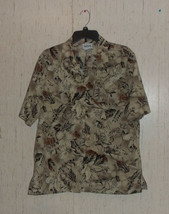 EXCELLENT WOMENS Bon Worth LEOPARD &amp; FLORAL PRINT BLOUSE  SIZE M - £18.30 GBP