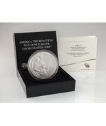 2017 Atb 5 Oz. Ellis Island Silber Rund W / Etui Und Papiere - €315,38 EUR