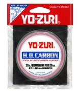 YO-ZURI FLUORO HD20LBDP PINK 30YD  - £9.17 GBP