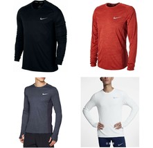 NIKE Men&#39;s Dry Miler Long Sleeve Running Top Shirt, 833593 - £26.45 GBP