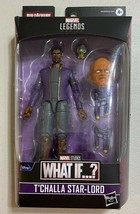 Marvel Legends Disney What If...?  T&#39;Challa STAR LORD 6in Figure BAF  star lord - £12.24 GBP