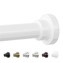 Shower Curtain Rod, 1&quot; Diameter Heavy Duty Tension Shower Rod, Non Slip ... - £22.35 GBP