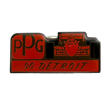 1990 Detroit Michigan IndyCar PPG CART Racing Race Car Lapel Hat Pin Pin... - £7.04 GBP