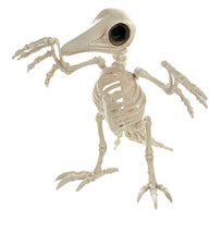 Halloween Raven Skeleton, 8&quot; seasonal (a) - £78.33 GBP