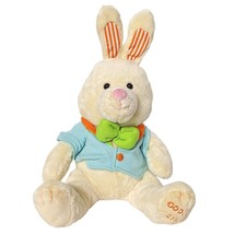 Gund Godiva Easter Bunny Rabbit Bow Tie Spring Plush Stuffed Animal 2014... - $28.30