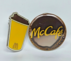 Mcdonalds McCafe &amp; Coffee 2019 Lapel Pin Button Lot Collectible - $8.43 CAD