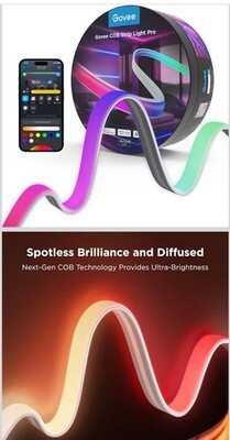 Govee COB LED Strip Light Pro, LED Lights  Compatible with Alexa, Google As Item image 2