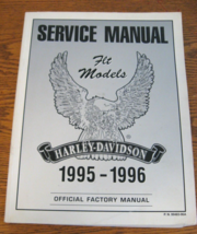 1995 1996 Harley-Davidson Service Manual FLT Tour Road King Electra Glide Xlnt - £96.75 GBP