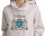 Dugan Irish Coat of Arms Ash Hooded Sweat shirt - £27.27 GBP+