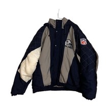 Vintage Dallas Cowboys Starter Jacket Coat Size XL Zip Up Hood No Starter Logos - £66.10 GBP