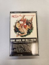 Kenny Rogers and Dolly Parton Once Upon a Christmas Cassette Tape 1984 - £3.52 GBP