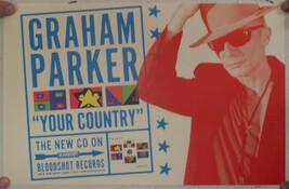 Graham Parker Poster Promo Your Country Mint 11x17 - $26.51