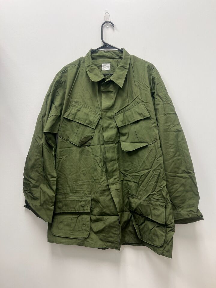 1969 COAT MAN&#39;S COTTON WIND RESISTANT RIP STOP POLIN OG 107 JACKET - LAR... - $233.75