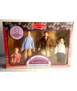 Melissa &amp; Doug Dollhouse Accessories Victorian Doll Family of 4 NEW  FRE... - $29.02