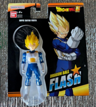 NEW Super Saiyan Vegeta &amp; Broly Dragon Ball Z Flash Action Figure Bandai - £20.27 GBP