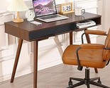 Modern Simple Home Office Desk, Mid Century Modern Computer Writing Desk... - $259.99