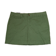 Old Navy Womens Perfect Kahki Pencil Skirt Size 6 Green Polka Dots Stret... - $19.79