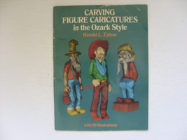 Carving Figure Caricatures in the Ozark Style Enlow art wood hobby VINTAGE - £4.77 GBP