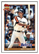 1991 Topps Ken Caminiti    Houston Astros Baseball Card GMMGC - £0.94 GBP