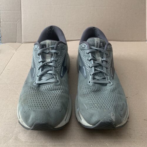 Primary image for Brooks Ghost 14 Men's Size 11.5 Running Shoes Gray Sneakers 1103691D067