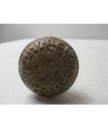 Antique Brass Door Knob Handle vintage old - $49.49