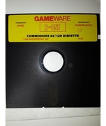 Commodore 64 GameWare 2 on One (Human Race/Kane C64 5.25&quot; floppy 1986 - $25.53 CAD
