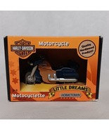 Ertl Harley Davidson Little Dreams Wooden Fat Boy Motorcycle New in Box - £13.69 GBP