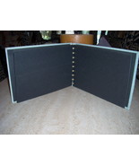 antique baby photo book never used light green/black pages - $60.00